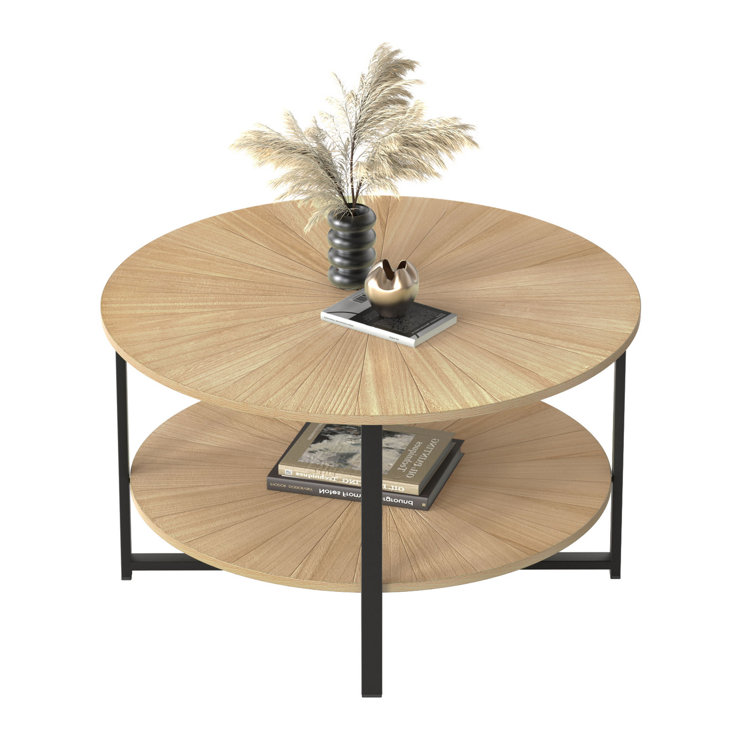 Abdal Solid Coffee Table with Storage