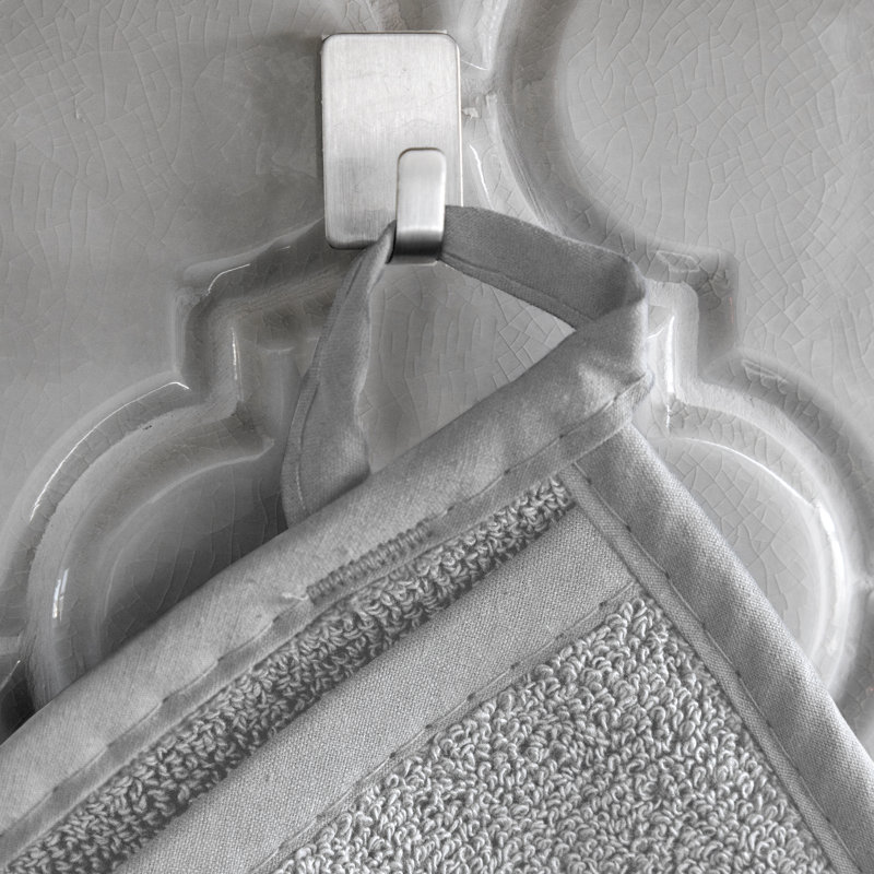 RITZ Cotton Potholder Set, Titanium Gray