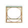 Metal Designs Ellipse Rectangular End Table