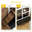 Lapin brun avec roulettes, bureau et table d'appoint, cage en bois imperméable pour petits lapins, conception portable et