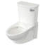 Toilette suspendue murale allongée 1,28 GPF (éconergétique) Glenwall (siège non inclus)-37191442