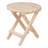 Brently Modern Wood Adirondack Chair with Table