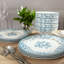 Service de table 12 pièces en céramique fine Martha Stewart Garden Toile, pour 4 personnes-137996064