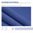 Outsunny Retractable Awning, Patio Awning Sunshade Shelter With Manual Crank Handle, 280Gsm UV Resistant Fabric And Aluminum Frame For Deck, Balcony, Yard