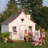 Gingerbread Outdoor Wood Playhouse-1801283519-1801283507-1801283510
