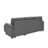 Cammille Upholstered Sleeper Sectional Sofa with Hidden Storage