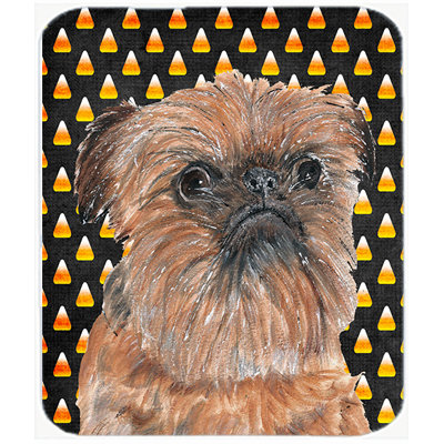 Planche à découper en verre bruxelles griffon bruxellois caroline Halloween Candy Corn