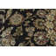 Tapis noir Indo-Nain