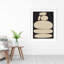 Zen River Rocks Black And Tan by The Creative Bunch Studio-1464410863-1464410870