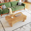 Table basse à plateau relevable