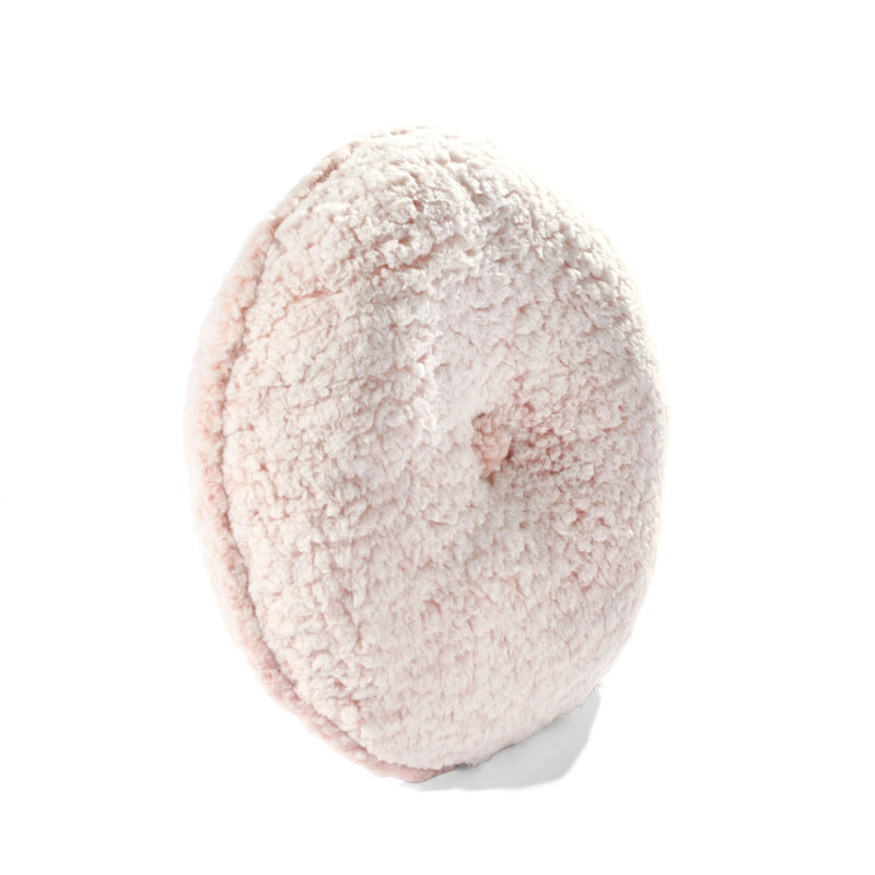 Round Pillow Cover & Insert, Blush