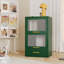 Armoire de rangement en métal durable avec portes en acrylique rabattables et 1 tiroir, idéale pour les espaces de vie organisés-1425309812-1425309819