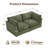 Eagan Heffernan 74.8" W Chenille Modular Sofa-982889190