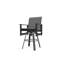 Fauteuil pivotant à hauteur de barre en polymère de qualité marine Leeward Sling-98940698-98940716