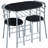 Asaun 3 - Piece Couple Dining Set, Modern Kitchen Table and Chairs, Dining Room Set-244173299-193535316