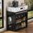 Extendable Dining Table with Folding Tabletop-2003961354