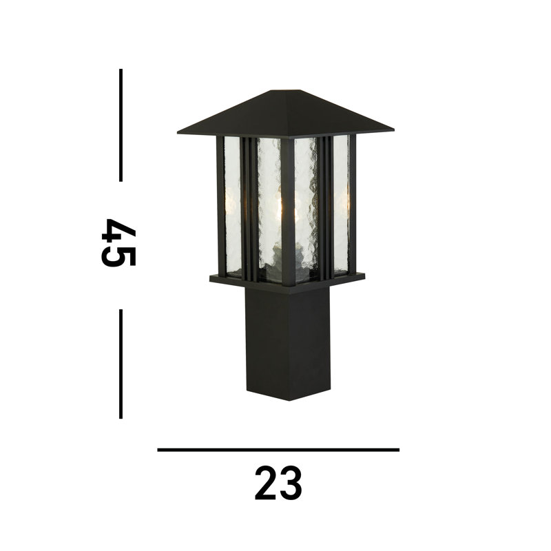 Babille Water Bollards, 45cm H x 23cm W x 23cm D