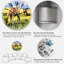 Chameaux broutant dans l'herbe - horloge murale-758924630