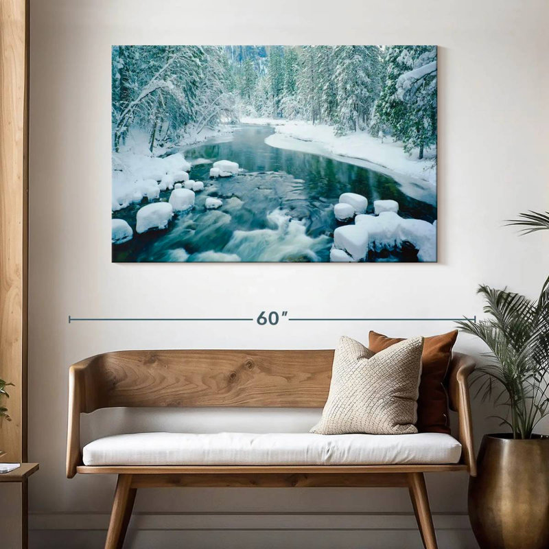 Alvord Winter Wonderland à Yosemite, H 32 po x l 48 po