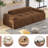 Boneless Modern 78.7" Upholstered Loveseat Sofa,2-3 Seater Couch For Living Room Bedroom Apartment,High Rebound Density Sponge Arm Sofa-1857892407