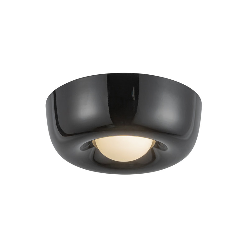 Plafonnier encastré 6 po Hayden, Noir