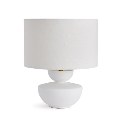 Lampe de table en bois massif Briles