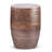 15"W Metal Boho End Table with Drum Design and Textured Finish, Assembled-104200692