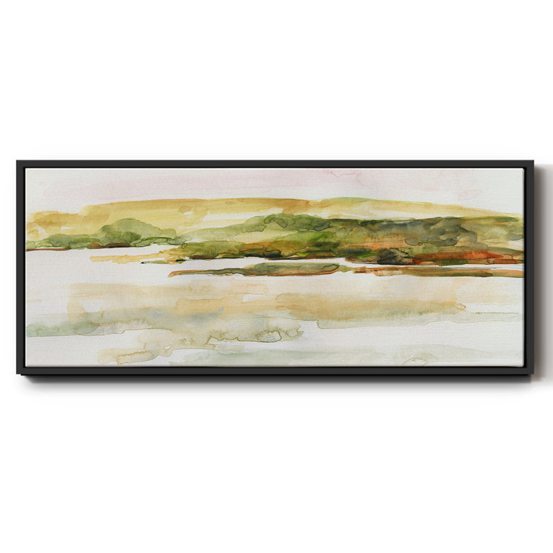Coastal Morning - toile encadrée, H 24 po x l 60 po