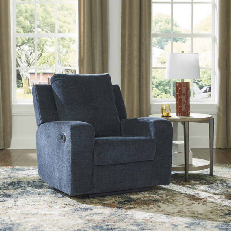 Fauteuil inclinable Senora, Bleu
