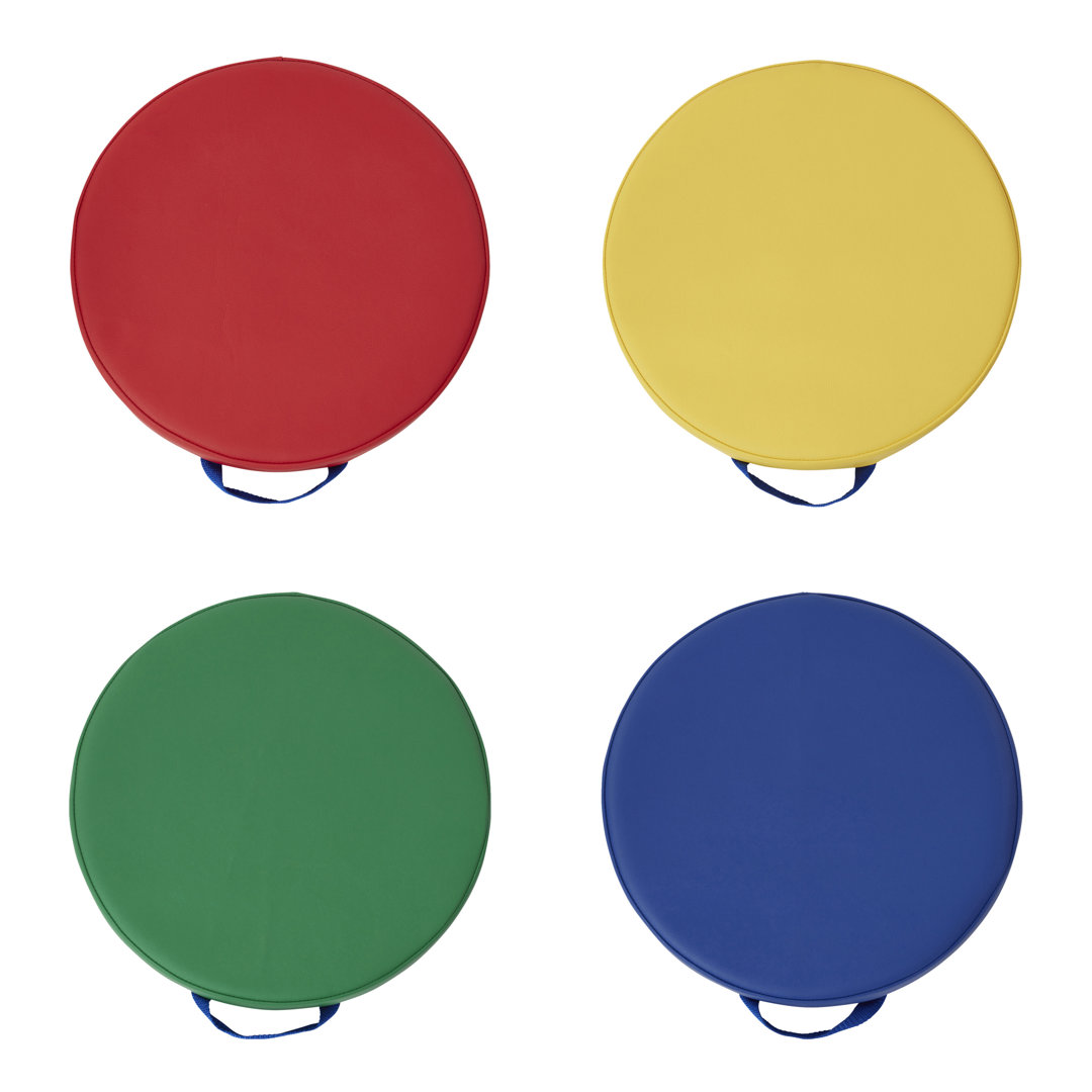 SoftScape 15" Floor Cushions (Set of 4) Factory Direct Partners 