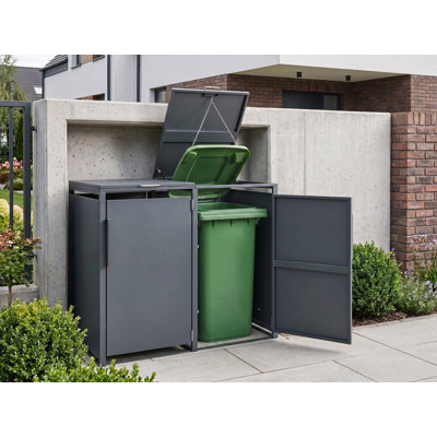 PIACENZA Steel Double Bin Store