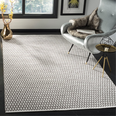Modena Hand Woven Cotton Geometric Rug