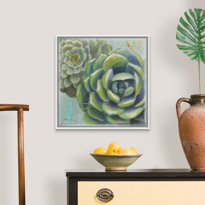 Succulents II, art mural sur toile