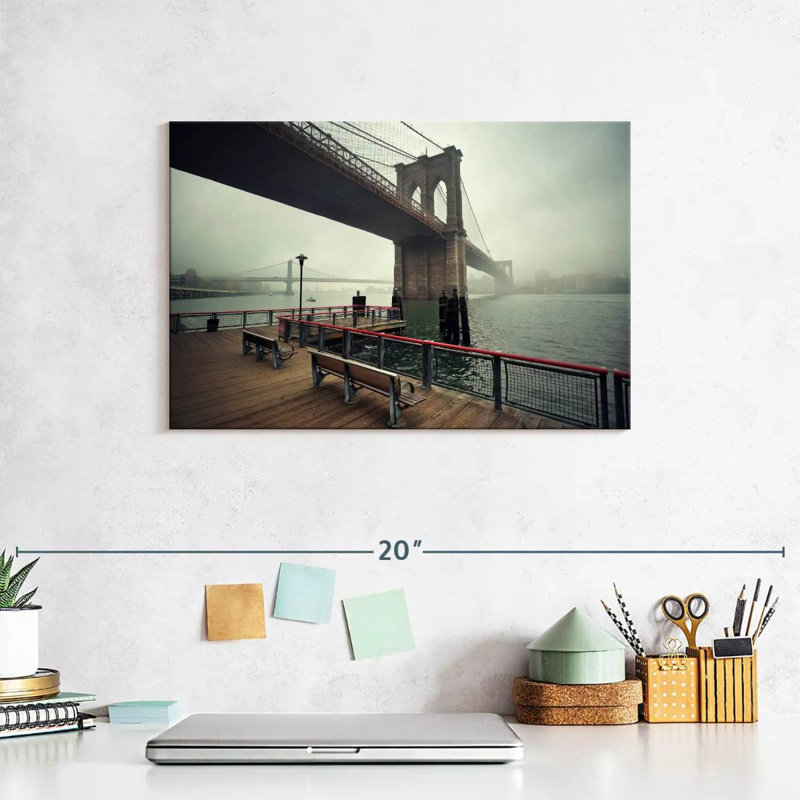 Lilie NYC Bridge, 8" H x 12" W