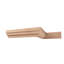 Moulure couronnée en bois massif de qualité américaine H 1 3/8 po x P 1 po x P 96 po x W 9660-96930325