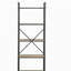 Retro Oak and Beach Grey 5-Shelf Bookshelf
