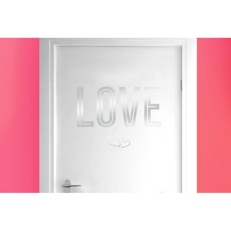 Wall Decal, Shiny Silver