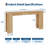 Rustic Farmhouse Console Table 70.9" – Long Narrow Rectangular Sofa Side Table for Entryway, Living Room-1627096754