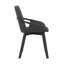 Chaise avec accoudoirs en lin Allis-1049796969