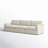 Salha 130.7'' Modular Upholstered Cloud Sofa-85684207