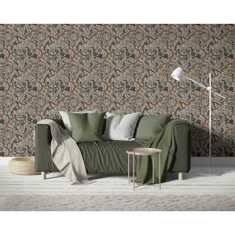Papier peint Glamour Life, Gris