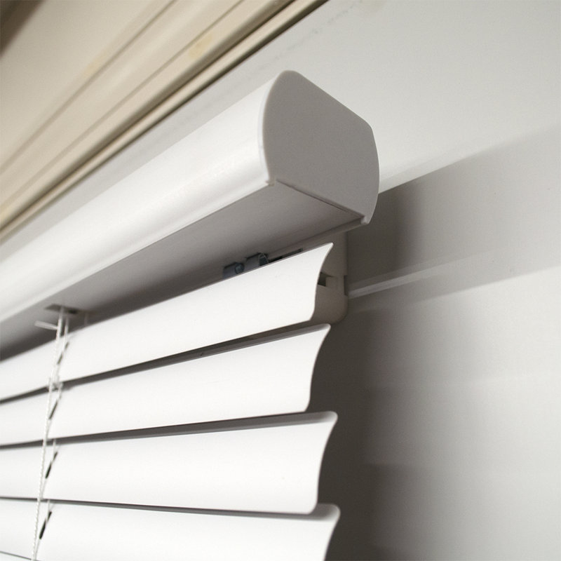 Absolom Room Darkening 1-inch Magnetic Vinyl Mini Horizontal/Venetian Blinds, 33"W x 64"L