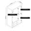 Bristol 3 Door 2 Drawer Wardrobe
