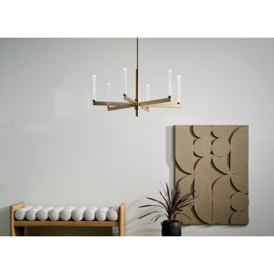 Steel Dimmable LED Classic / Traditional Chandelier