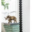 23" x 72" Full Length Mirror with Metal Beaded Frame, Rectangular Oversized Mirror for Living Room Bedroom, Black