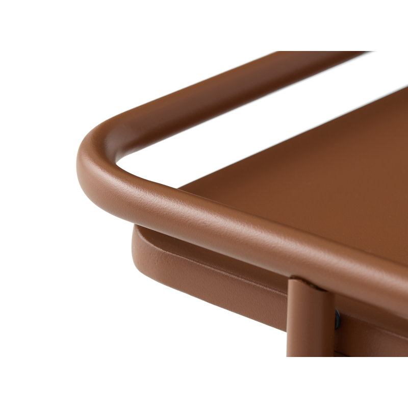 Teige Coffee Table with Storage, Terracotta