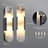 Ephraim 20" Height Dimmable Modern Flush Mounted Sconce Wall Light With Alabaster Shade-1828940688-1819640764
