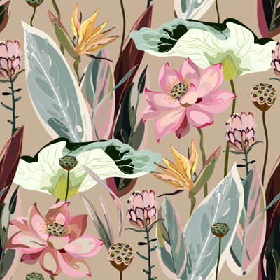 Floral Tile
