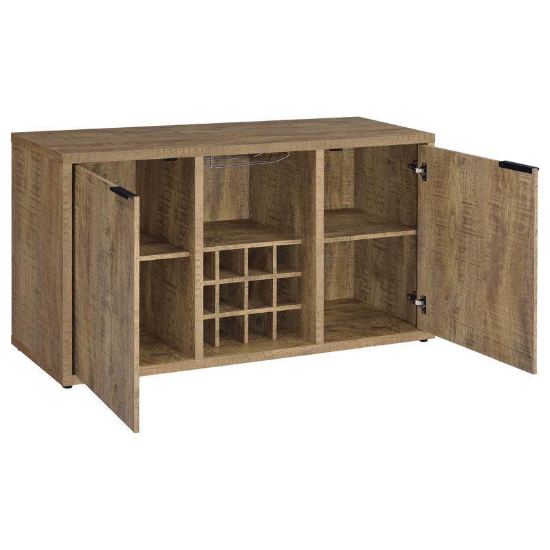 Buffet en bois composite 2 portes Mango