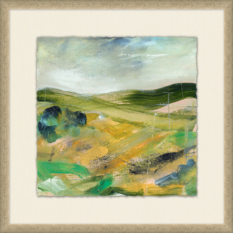 Premier crépuscule 2 - Peinture avec cadre